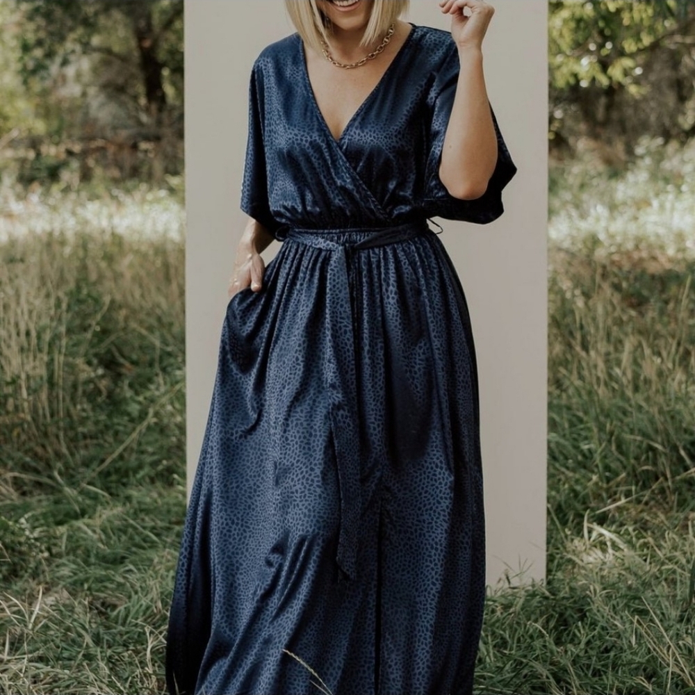 NWT Baltic Born Navy Kimino dress